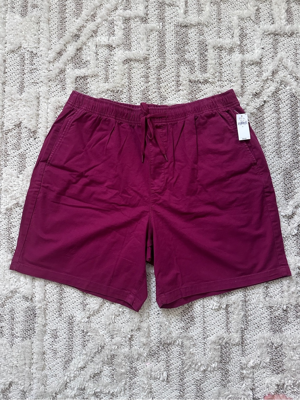 GAP Berry Drawstring Shorts